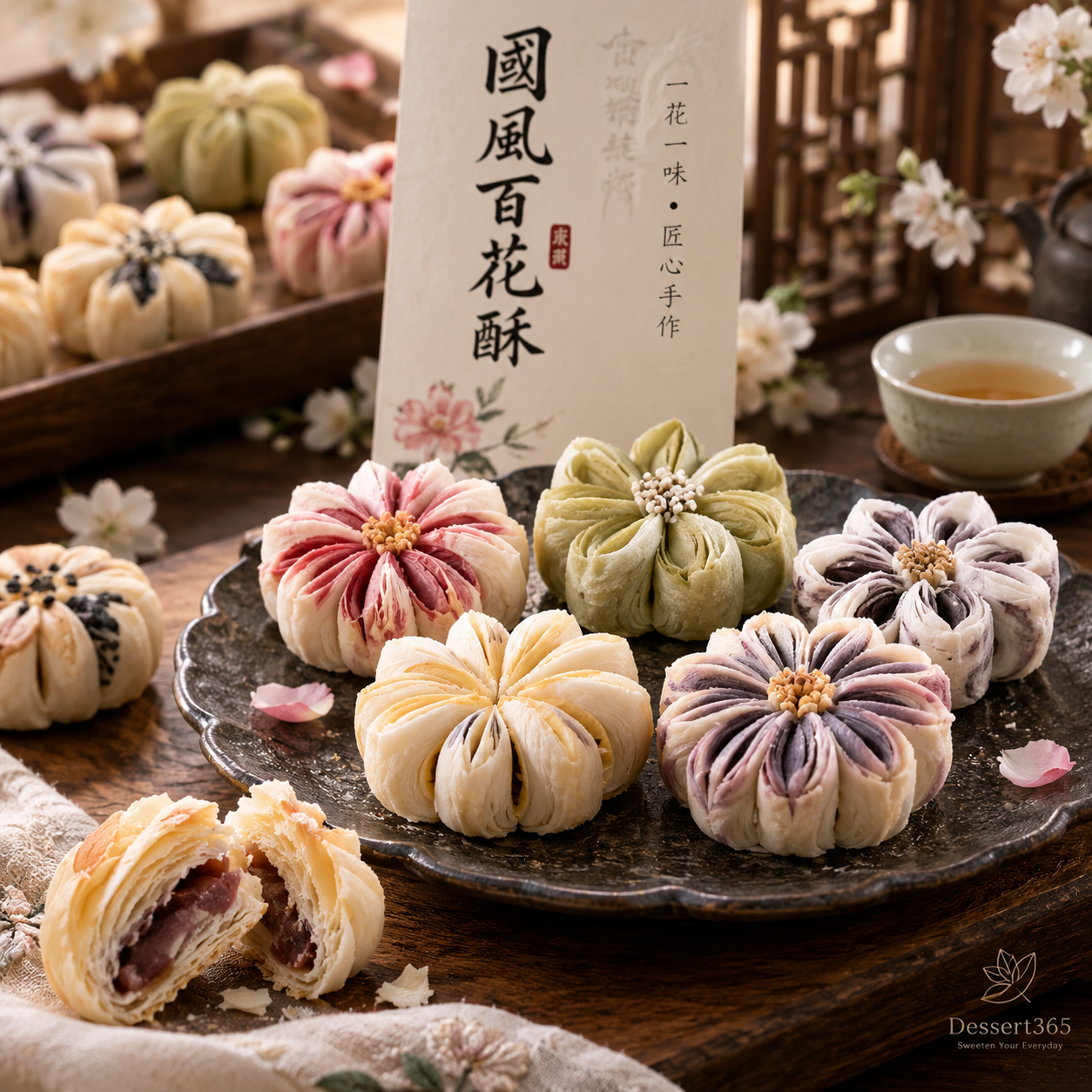 國風百花酥