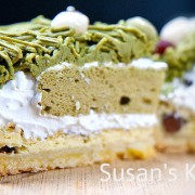 susan susan,[ SUSAN老師旗艦法日合併塔 ] 宇治抹茶拿鐵布蕾蒙布朗佐白玉紅豆塔,