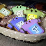 ki11death, Tandora biscuits for salivation (with gift box) (collection of salivation to ensure that the child has everything needed for food and clothing) (12 pieces in a box, with red thread & piercing) [designed by 大],