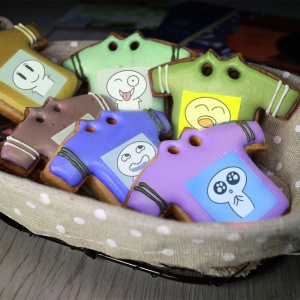 ki11death, Tandora biscuits for salivation (with gift box) (collection of salivation to ensure that the child has everything needed for food and clothing) (12 pieces in a box, with red thread & piercing) [designed by 大],