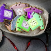 ki11death, Tandora biscuits for salivation (with gift box) (collection of salivation to ensure that the child has everything needed for food and clothing) (12 pieces in a box, with red thread & piercing) [designed by 大],