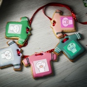 ki11death, Tandora biscuits for salivation (with gift box) (collection of salivation to ensure that the child has everything needed for food and clothing) (12 pieces in a box, with red thread & piercing) [designed by 大],