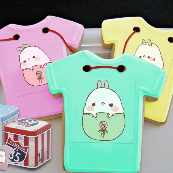 Tang Shui Shop, Tandora's Salivation Biscuits (with gift box) (Collect salivation to protect children's food and clothing) (12 pieces in a box, with red line & piercing) [designed by 糖水铺],
