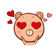 Rice blood bear, Tandora biscuits for salivation (with gift box) (receive salivation to ensure that the child has everything needed for food and clothing) (12 pieces in a box, with red thread & piercing) [designed by 米血熊],