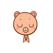 Rice blood bear, Tandora biscuits for salivation (with gift box) (receive salivation to ensure that the child has everything needed for food and clothing) (12 pieces in a box, with red thread & piercing) [designed by 米血熊],