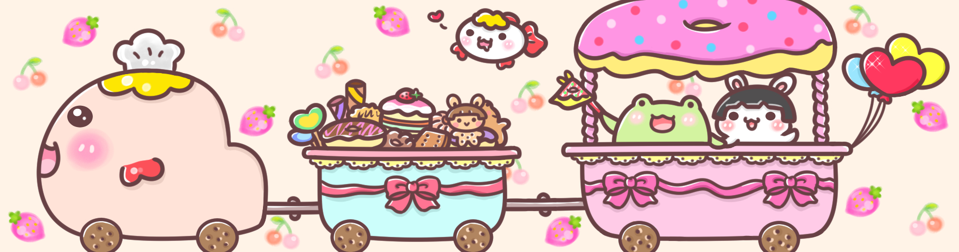 Honey Egg Dormitory Rabbit, Berry Pear, ...