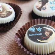 Miss Bubble, Miss Bubble, 6 pieces of chocolate Oreo biscuits (with a gift box, suitable for sharing with colleagues, friends and family) [designed by Miss Bubble],