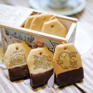 Fat white-haired Achi, fat white-haired Achi, happy Halloween_tea bag...