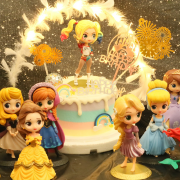 Susan Susan, free ice cream upgrade | Available anywhere in Taiwan | Limited quantity, reservation required | For delivery within 24 hours, please call 0227945616. __Princess World_New Edition (Includes Cinderella, Mermaid, Elsa, Anna, Snow White, Harley Quinn, Rapunzel, Beauty and the Beast - Princess Bella, Sleeping Beauty, Alice, Tinker Bell, Wonder Woman, Sofia the First, and Starlight Stage styling, subject to regular adjustments. By SUSAN, Talking with Handmade Desserts - Specializing in birthday cakes, ice cream cakes, customized shaped cakes, tarts, and other handmade desserts | #*..) ##... ....####,