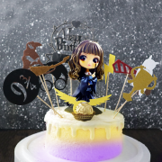 Susan Susan, free ice cream upgrade | Available anywhere in Taiwan | Limited quantity, reservation required | For delivery within 24 hours, please call 0227945616 __ Harry Potter (Choose Hermione, comes with a magical exclusive backdrop, and the Ferrero Rocher design is subject to change. By SUSAN, a conversation with handmade desserts - Specializing in birthday cakes, ice cream cakes, customized cakes, French tarts, and other handmade desserts | #*..) ##... .####,