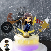 Susan Susan, free ice cream upgrade | Available anywhere in Taiwan | Limited quantity, reservation required | For delivery within 24 hours, please call 0227945616 __ Harry Potter (Choose Hermione, comes with a magical exclusive backdrop, and the Ferrero Rocher design is subject to change. By SUSAN, a conversation with handmade desserts - Specializing in birthday cakes, ice cream cakes, customized cakes, French tarts, and other handmade desserts | #*..) ##... .####,