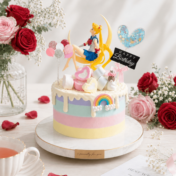 美少女戰士, 與手工甜點對話的SUSAN, dessert365, 手工甜點娘娘專送平台, 漫漫手工甜點市集, 幼稚園慶生, 冰淇淋蛋糕, 法式甜點, 卡通蛋糕, 彩虹蛋糕, 寶寶蛋糕, 公主蛋糕, 生日蛋糕, 手工甜點, 宅配蛋糕, 週歲蛋糕, 母親節蛋糕, 父親節蛋糕, susan冰淇淋蛋糕評價, 彌月蛋糕, 慕斯蛋糕, 客製化蛋糕
