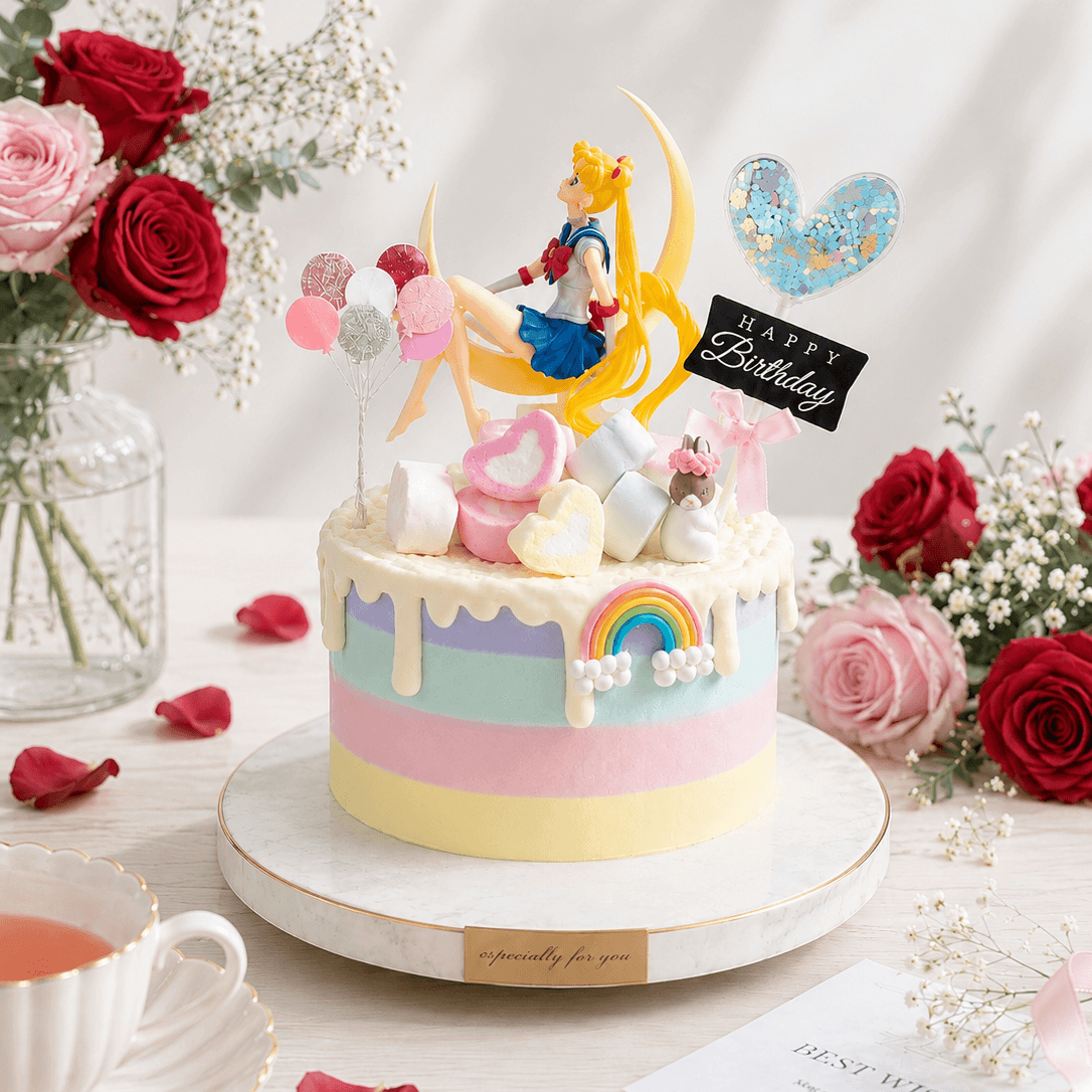 美少女戰士, 與手工甜點對話的SUSAN, dessert365, 手工甜點娘娘專送平台, 漫漫手工甜點市集, 幼稚園慶生, 冰淇淋蛋糕, 法式甜點, 卡通蛋糕, 彩虹蛋糕, 寶寶蛋糕, 公主蛋糕, 生日蛋糕, 手工甜點, 宅配蛋糕, 週歲蛋糕, 母親節蛋糕, 父親節蛋糕, susan冰淇淋蛋糕評價, 彌月蛋糕, 慕斯蛋糕, 客製化蛋糕