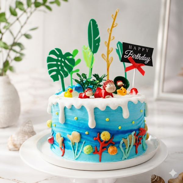 波妞, 與手工甜點對話的SUSAN, Susan's Kitchen, dessert365, 這不是翻糖因翻糖不好吃, 幼稚園慶生, 冰淇淋蛋糕, 法式甜點, 卡通蛋糕, 彩虹蛋糕, 寶寶蛋糕, 公主蛋糕, 生日蛋糕, 手工甜點, 宅配蛋糕, 週歲蛋糕, 母親節蛋糕, 父親節蛋糕, susan冰淇淋蛋糕評價, 彌月蛋糕, 慕斯蛋糕, 客製化蛋糕