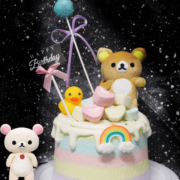 Susan Susan, free ice cream upgrade | Available anywhere in Taiwan | Limited quantity, reservation required | For delivery within 24 hours, please call 0227945616___ Rilakkuma Love Gift (Includes a randomly shaped Rilakkuma, marshmallows, colorful gift inserts, a cute duck, and a rainbow. Styles may change from time to time. By SUSAN, Talking with Handmade Desserts - Specializing in birthday cakes, ice cream cakes, customized cakes, tarts, and other handmade desserts | #*..) ##... ... .####,