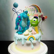 Susan Susan, Free Ice Cream Upgrade | Available Nationwide | Limited Quantities, Reservations Required | Delivery Within 24 Hours, Please Call 0227945616 __Monsters, Inc. (Includes dream-like decorations of Sulley, Big Eyes, etc., with designs that change periodically. Enjoy decorating with your children or birthday celebratory friends. By SUSAN, who converses with handmade desserts - Specializing in handmade desserts such as birthday cakes, ice cream cakes, customized cakes, French tarts, etc. | #*。.) ##... ....####,