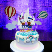 Susan Susan, Free Ice Cream Upgrade | Available Nationwide | Limited Quantities, Reservations Required | Delivery Within 24 Hours, Please Call 0227945616 __Donald Duck's Fantasy World (Includes Donald Duck and Daisy, Happy Pond decorations; designs are subject to change. Enjoy decorating with children or birthday celebratory guests.) by SUSAN, specializing in handmade desserts including birthday cakes, ice cream cakes, custom-designed cakes, French tarts, etc. | #*。.) ##... ....####,