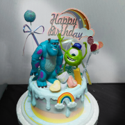 Susan Susan, Free Ice Cream Upgrade | Available Nationwide | Limited Quantities, Reservations Required | Delivery Within 24 Hours, Please Call 0227945616 __Monsters, Inc. (Includes dream-like decorations of Sulley, Big Eyes, etc., with designs that change periodically. Enjoy decorating with your children or birthday celebratory friends. By SUSAN, who converses with handmade desserts - Specializing in handmade desserts such as birthday cakes, ice cream cakes, customized cakes, French tarts, etc. | #*。.) ##... ....####,