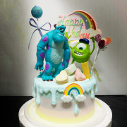 Susan Susan, Free Ice Cream Upgrade | Available Nationwide | Limited Quantities, Reservations Required | Delivery Within 24 Hours, Please Call 0227945616 __Monsters, Inc. (Includes dream-like decorations of Sulley, Big Eyes, etc., with designs that change periodically. Enjoy decorating with your children or birthday celebratory friends. By SUSAN, who converses with handmade desserts - Specializing in handmade desserts such as birthday cakes, ice cream cakes, customized cakes, French tarts, etc. | #*。.) ##... ....####,