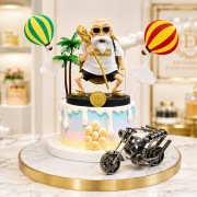 七龍珠悟空龜仙人, 與手工甜點對話的SUSAN, dessert365, 漫漫手工甜點市集, 幼稚園慶生, 冰淇淋蛋糕, 法式甜點, 卡通蛋糕, 彩虹蛋糕, 寶寶蛋糕, 公主蛋糕, 生日蛋糕, 手工甜點, 宅配蛋糕, 週歲蛋糕, 母親節蛋糕, 父親節蛋糕, susan冰淇淋蛋糕評價, 彌月蛋糕, 慕斯蛋糕, 客製化蛋糕