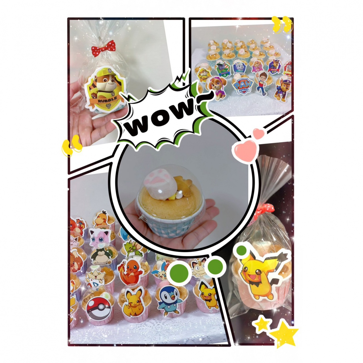 杯子蛋糕, 波波仔烘焙坊