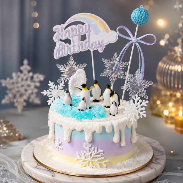 企鵝, Susan's Kitchen, 與手工甜點對話的SUSAN, dessert365, 這不是翻糖因翻糖不好吃, 幼稚園慶生, 冰淇淋蛋糕, 法式甜點, 卡通蛋糕, 彩虹蛋糕, 寶寶蛋糕, 公主蛋糕, 生日蛋糕, 手工甜點, 宅配蛋糕, 週歲蛋糕, 母親節蛋糕, 父親節蛋糕, susan冰淇淋蛋糕評價, 彌月蛋糕, 慕斯蛋糕