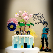 Susan Susan, free ice cream upgrade | Available anywhere in Taiwan | Limited quantity, reservation required | For delivery within 24 hours, please call 0227945616 __My Hero Academia (Characters and My Hero Academia sets included; designs may change periodically. By SUSAN, Talking with Handmade Desserts - Specializing in birthday cakes, ice cream cakes, custom-shaped cakes, tarts, and other handmade desserts | #*..) ##... ....####,