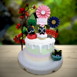 Susan Susan, free ice cream upgrade | Available anywhere in Taiwan | Limited quantity, reservation required | For delivery within 24 hours, please call 0227945616__ Luo Xiaohei Wars (Includes Luo Xiaohei cat, Chinese-style plug-in, forest, style changes from time to time by SUSAN, Talking with Handmade Desserts - Specializing in birthday cakes, ice cream cakes, customized cakes, French tarts, and other handmade desserts | #*..) ##... ....####,