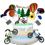 susan susan,免費升級冰淇淋|全台可宅|限量需預約日期|24H內到貨請電0227945616__自行車 ( 附上腳踏車、踏青熱氣球、競賽旗、森林彩虹   造型不定期調整 by 與手工甜點對話的SUSAN - 生日蛋糕、冰淇淋蛋糕、客製化造型蛋糕、法式塔等手工甜點專賣 | #*。.) ##...  ....####,