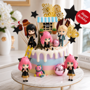 SPY×FAMILY 間諜家家酒安妮亞約兒洛伊德佛傑, 與手工甜點對話的SUSAN, Susan's Kitchen, dessert365, 這不是翻糖因翻糖不好吃, 幼稚園慶生, 冰淇淋蛋糕, 法式甜點, 卡通蛋糕, 彩虹蛋糕, 寶寶蛋糕, 公主蛋糕, 生日蛋糕, 手工甜點, 宅配蛋糕, 週歲蛋糕, 母親節蛋糕, 父親節蛋糕, susan冰淇淋蛋糕評價, 彌月蛋糕, 慕斯蛋糕