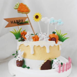 susan susan, ice cream or no ice cream | Available at home in Taiwan | Limited quantity, reservation required | Please call 24 for delivery within 0227945616 hours__ Rabbits pulling carrots (with rabbits, carrots and other pastoral scenes, etc., the shapes are adjusted from time to time by SUSAN who talks with handmade desserts - birthday cakes, ice cream cakes, customized cakes, French tarts and other handmade desserts | #*..) ### (Warning: There are fixed sticks inside, don't hit your face!!!),