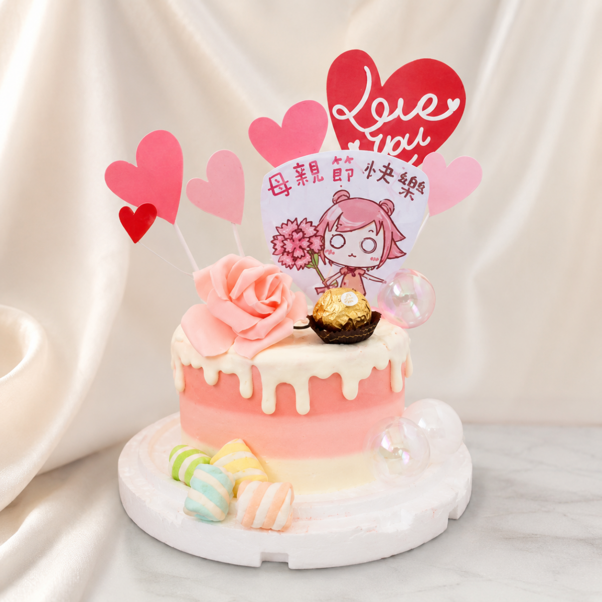 米血熊母親節蛋糕, Susan's Kitchen, 與手工甜點對話的SUSAN, dessert365, 這不是翻糖因翻糖不好吃, 幼稚園慶生, 冰淇淋蛋糕, 法式甜點, 卡通蛋糕, 彩虹蛋糕, 寶寶蛋糕, 公主蛋糕, 生日蛋糕, 手工甜點, 宅配蛋糕, 週歲蛋糕, 母親節蛋糕, 父親節蛋糕, susan冰淇淋蛋糕評價, 彌月蛋糕, 慕斯蛋糕