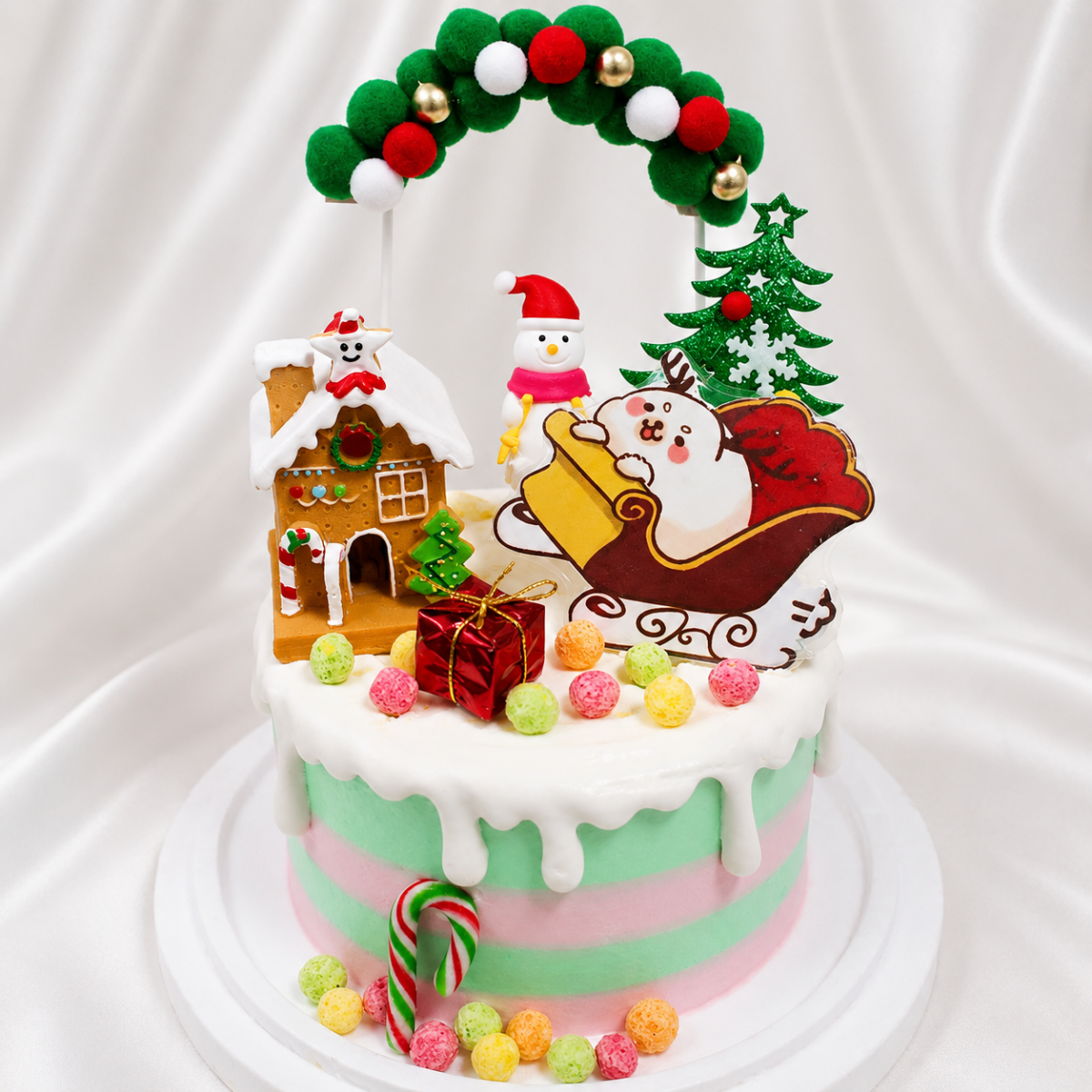 聖誕節胖白毛白糬, Susan's Kitchen, 與手工甜點對話的SUSAN, dessert365, 這不是翻糖因翻糖不好吃, 幼稚園慶生, 冰淇淋蛋糕, 法式甜點, 卡通蛋糕, 彩虹蛋糕, 寶寶蛋糕, 公主蛋糕, 生日蛋糕, 手工甜點, 宅配蛋糕, 週歲蛋糕, 母親節蛋糕, 父親節蛋糕, susan冰淇淋蛋糕評價, 彌月蛋糕, 慕斯蛋糕