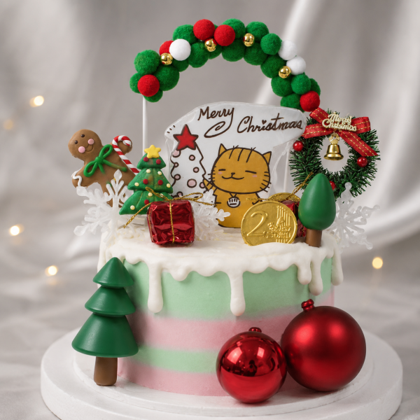 Orecat我是貓聖誕蛋糕, Susan's Kitchen, 與手工甜點對話的SUSAN, dessert365, 這不是翻糖因翻糖不好吃, 幼稚園慶生, 冰淇淋蛋糕, 法式甜點, 卡通蛋糕, 彩虹蛋糕, 寶寶蛋糕, 公主蛋糕, 生日蛋糕, 手工甜點, 宅配蛋糕, 週歲蛋糕, 母親節蛋糕, 父親節蛋糕, susan冰淇淋蛋糕評價, 彌月蛋糕, 慕斯蛋糕