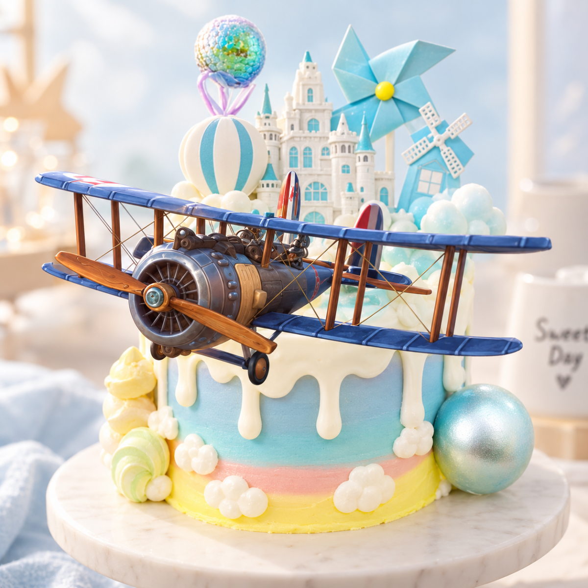飛機動蛋糕, Susan's Kitchen, 與手工甜點對話的SUSAN, dessert365, 這不是翻糖因翻糖不好吃, 幼稚園慶生, 冰淇淋蛋糕, 法式甜點, 卡通蛋糕, 彩虹蛋糕, 寶寶蛋糕, 公主蛋糕, 生日蛋糕, 手工甜點, 宅配蛋糕, 週歲蛋糕, 母親節蛋糕, 父親節蛋糕, susan冰淇淋蛋糕評價, 彌月蛋糕, 慕斯蛋糕