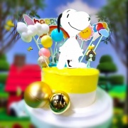 Susan Susan, Free Ice Cream Upgrade | Available Nationwide | Limited Quantity, Reservations Required | Delivery Within 24 Hours, Please Call 0227945616 X Moving and Sounding Snoopy Stroll (Dessert365's World Exclusive Patent "Motion Cake," includes a special doghouse scene, and optionally a physical Snoopy. The design is subject to change. Enjoy decorating with your child or birthday person for a celebratory time.) by SUSAN, who converses with handmade desserts - Specializing in birthday cakes, ice cream cakes, customized cakes, French tarts, and other handmade desserts | #*。.) ##... ....####,