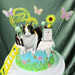 Susan Susan, free ice cream upgrade | Available anywhere in Taiwan | Limited availability, reservation required | For delivery within 24 hours, please call 0227945616. Cute moving kitten with sound (Dessert365 licenses the world's exclusive patented "moving cake," featuring an exclusive cat paradise scene. The design is subject to regular adjustments. By SUSAN, who talks with handmade desserts - specializing in birthday cakes, ice cream cakes, customized cakes, French tarts, and other handmade desserts | #*..) ##... ....####,