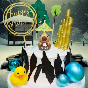 Susan Susan, Free Ice Cream Upgrade | Available Nationwide | Limited Quantities, Reservations Required | Delivery Within 24 Hours, Please Call 0227945616 __Capybara (Includes wild scene designs such as Kapibala, subject to change from time to time. Enjoy decorating with children or birthday celebrants for a joyful celebration. By SUSAN, who converses with handmade desserts - Specializing in birthday cakes, ice cream cakes, customized cakes, French tarts, and other handmade desserts | #*。.) ##... ....####,