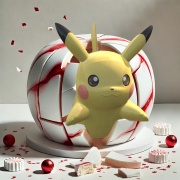 susan susan, New way to catch Pokémon | Knock it open and the character will transform into 3D: Similar to Pokéballs and Gachapon, after you crack them, Pikachu, Pokémon, or various AR animation characters from Frozen will randomly appear! | Knock Knock Cake, Planet Cake | Can be made with or without ice cream | Available anywhere in Taiwan | Limited quantity, reservation required | Please call 24 for delivery within 0227945616 hours, Dynamic Cake by SUSAN, who talks with handmade desserts - birthday cakes, ice cream cakes, customized cakes, French tarts and other handmade desserts | #*. .) ##... ....####,