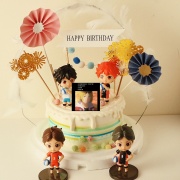 Susan Susan, video-customized cake | Video and cartoon themes can be changed | Free ice cream upgrade | Available anywhere in Taiwan | Limited availability, reservation required | For delivery within 24 hours, please call 0227945616. X Haikyuu! (Authorized by dessert365, the world's exclusive patented "Moving Cake") by SUSAN, who specializes in handmade desserts including birthday cakes, ice cream cakes, customized shaped cakes, tarts, and more | #*. .) ##... Sports star....####,