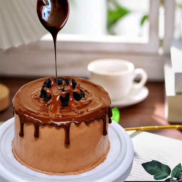 Susan Susan, a tribute to Domino's | Lava Pizza => Lava Chocolate Cake (free ice cream upgrade | Kezhai) (by SUSAN, a conversation with handmade desserts - birthday cakes, ice cream cakes, custom-shaped cakes, French tarts, and other handmade desserts | #*..) ##... ....####,