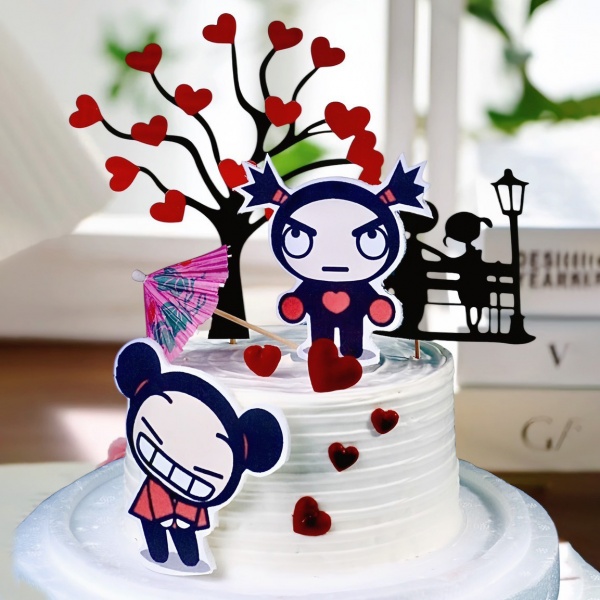 Susan Susan, free ice cream upgrade | Available anywhere in Taiwan | Limited quantity, reservation required | For delivery within 24 hours, please call 0227945616__ Pucca Garu (Includes a Pucca Garu love setting, the design is subject to change. By SUSAN, who talks with handmade desserts - birthday cakes, ice cream cakes, customized cakes, tarts, and other handmade desserts | #*..) ##... I love you...####,