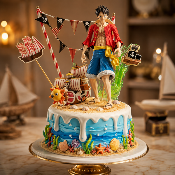 海賊王魯夫, Susan's Kitchen, 與手工甜點對話的SUSAN, dessert365, 手工甜點娘娘專送平台, 這不是翻糖因翻糖不好吃, 幼稚園慶生, 冰淇淋蛋糕, 法式甜點, 卡通蛋糕, 彩虹蛋糕, 寶寶蛋糕, 公主蛋糕, 生日蛋糕, 手工甜點, 宅配蛋糕, 週歲蛋糕, 母親節蛋糕, 父親節蛋糕, susan冰淇淋蛋糕評價, 彌月蛋糕, 慕斯蛋糕