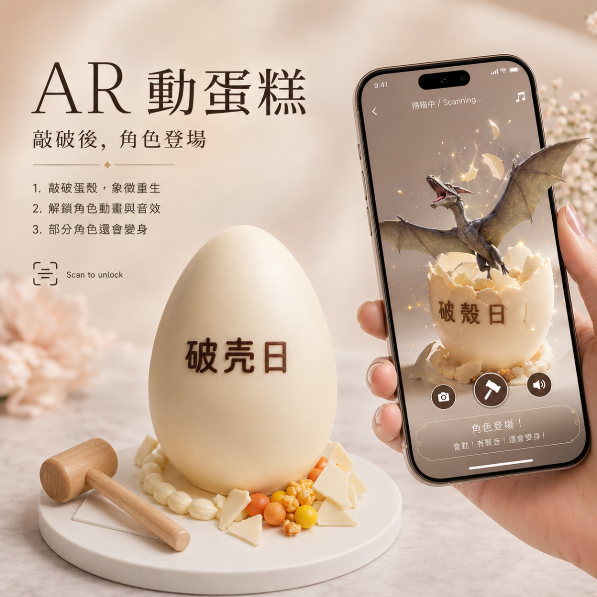 破殼日雞蛋敲敲動蛋糕, Susan's Kitchen, 與手工甜點對話的SUSAN, dessert365, 手工甜點娘娘專送平台, 這不是翻糖因翻糖不好吃, 幼稚園慶生, 冰淇淋蛋糕, 法式甜點, 卡通蛋糕, 彩虹蛋糕, 寶寶蛋糕, 公主蛋糕, 生日蛋糕, 手工甜點, 宅配蛋糕, 週歲蛋糕, 母親節蛋糕, 父親節蛋糕, susan冰淇淋蛋糕評價, 彌月蛋糕, 慕斯蛋糕