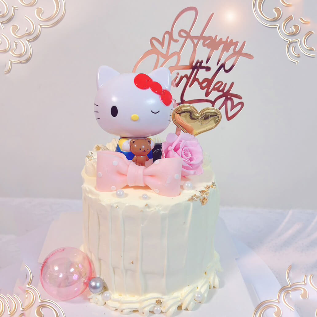 Hello Kitty造型蛋糕, 波波仔烘焙坊