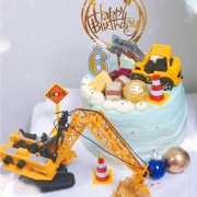 怪手工程車蛋糕, 波波仔烘焙坊