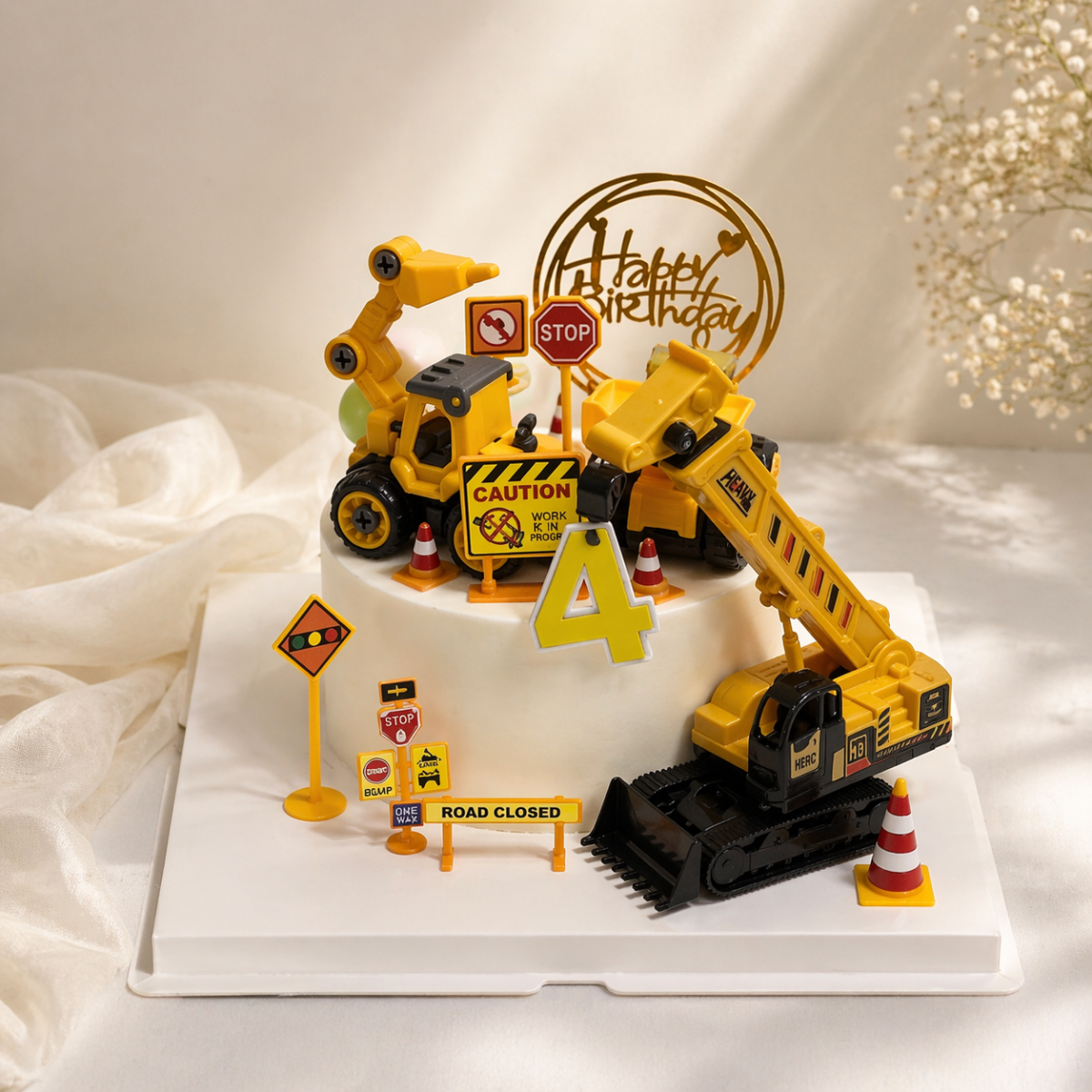 怪手工程車, 甜禾居