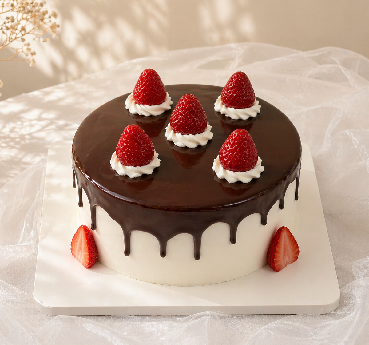 巧克力草莓, 甜禾居