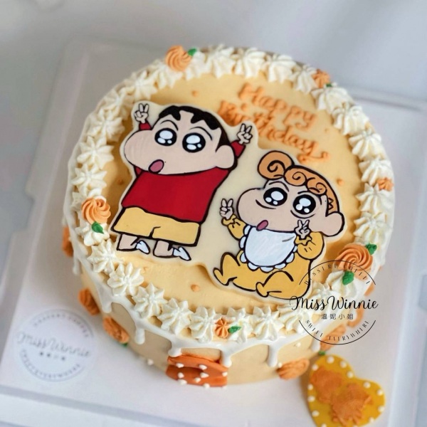 蠟筆小新鮮奶油蛋糕, Miss Winnie 溫妮小姐
