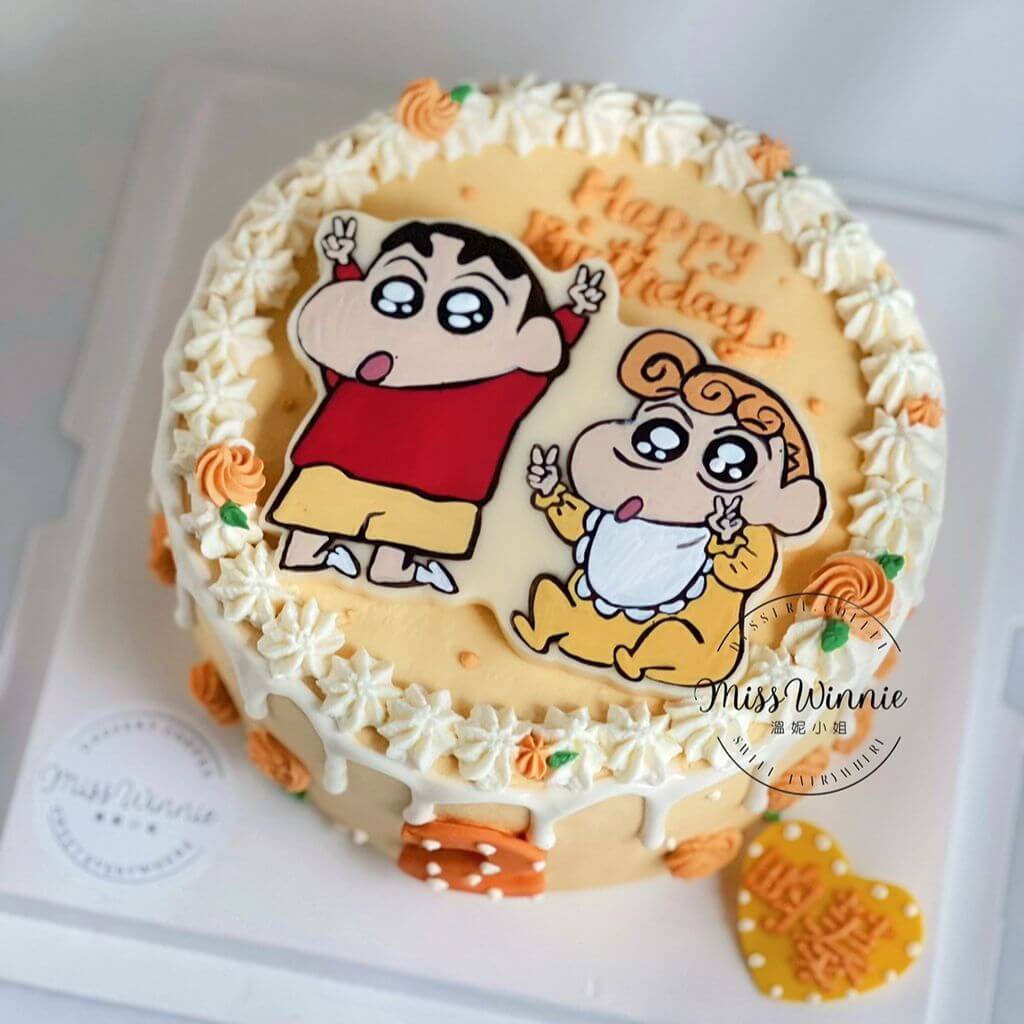 蠟筆小新鮮奶油蛋糕, Miss Winnie 溫妮小姐
